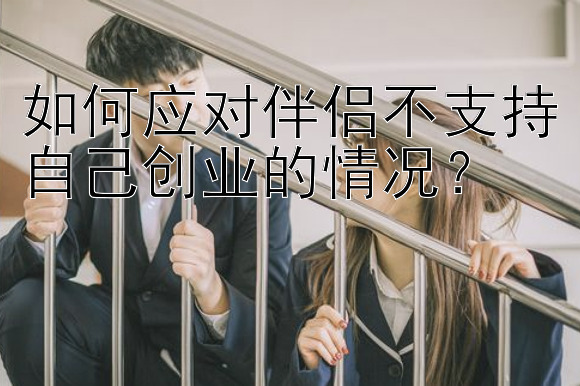 如何应对伴侣不支持自己创业的情况？