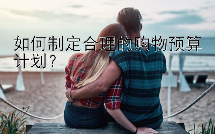 如何制定合理的购物预算计划？